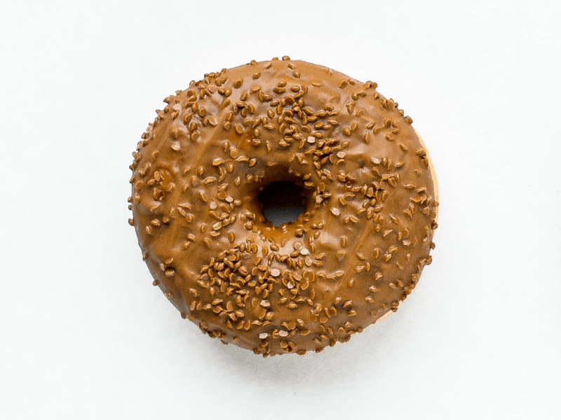 Coffee donut